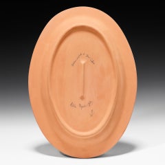 Le Miroir d'Arlequin Ceramic Sculpture, Art Deco, Signed, 1958, 7/35