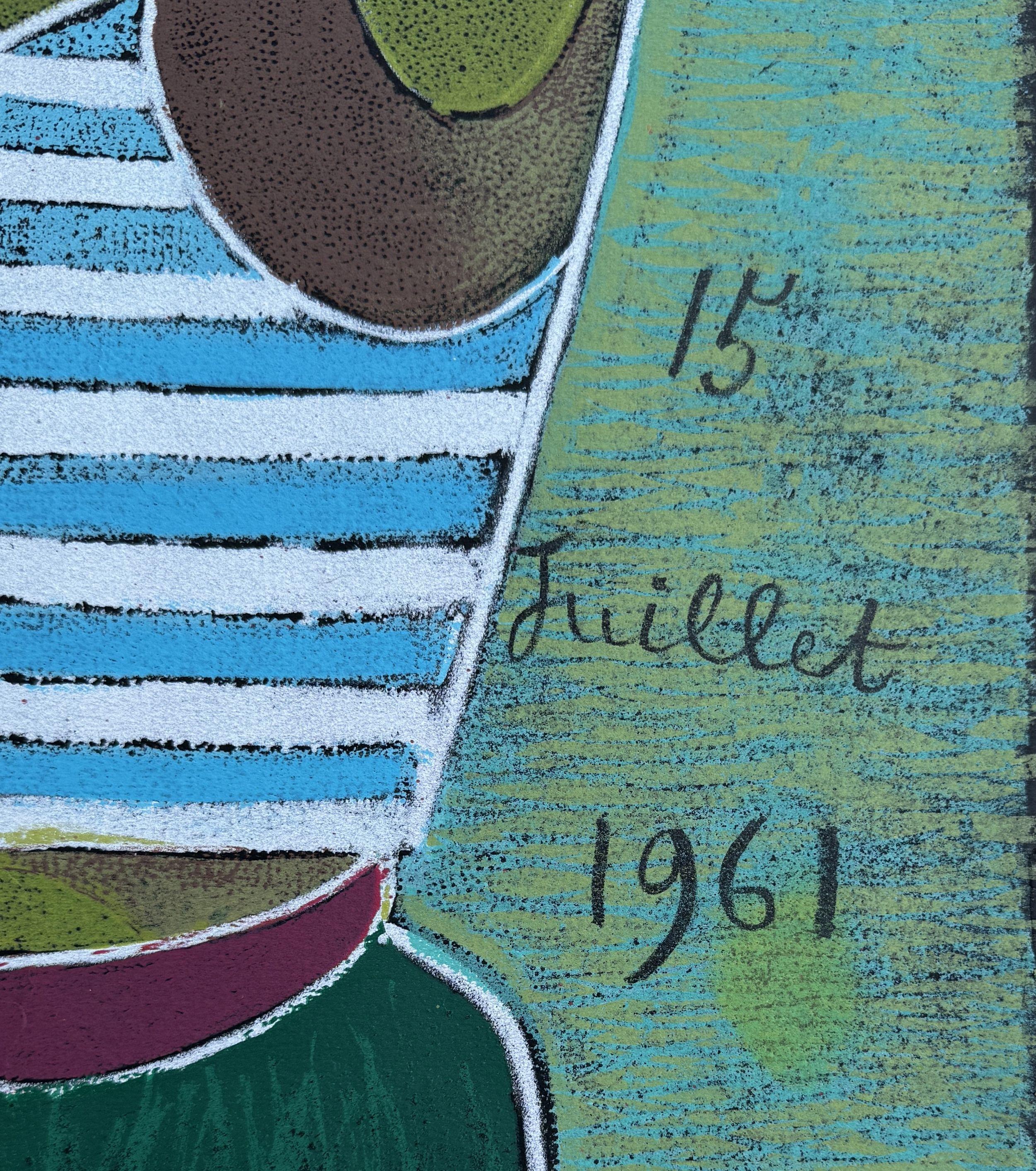 Jean Cocteau (1889-1963)
Amantes bajo el sol - Innamorati

Litografía en colores, 1961
Firmado en la placa
Sobre vitela tamaño 67 x 52 cm
Impreso en el taller de Mourlot
Muy buen estado

NOTA : este cartel se publicó para una exposición en la
