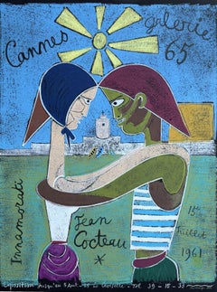 Amantes bajo el sol - Litografía firmada en la plancha- Innamorati