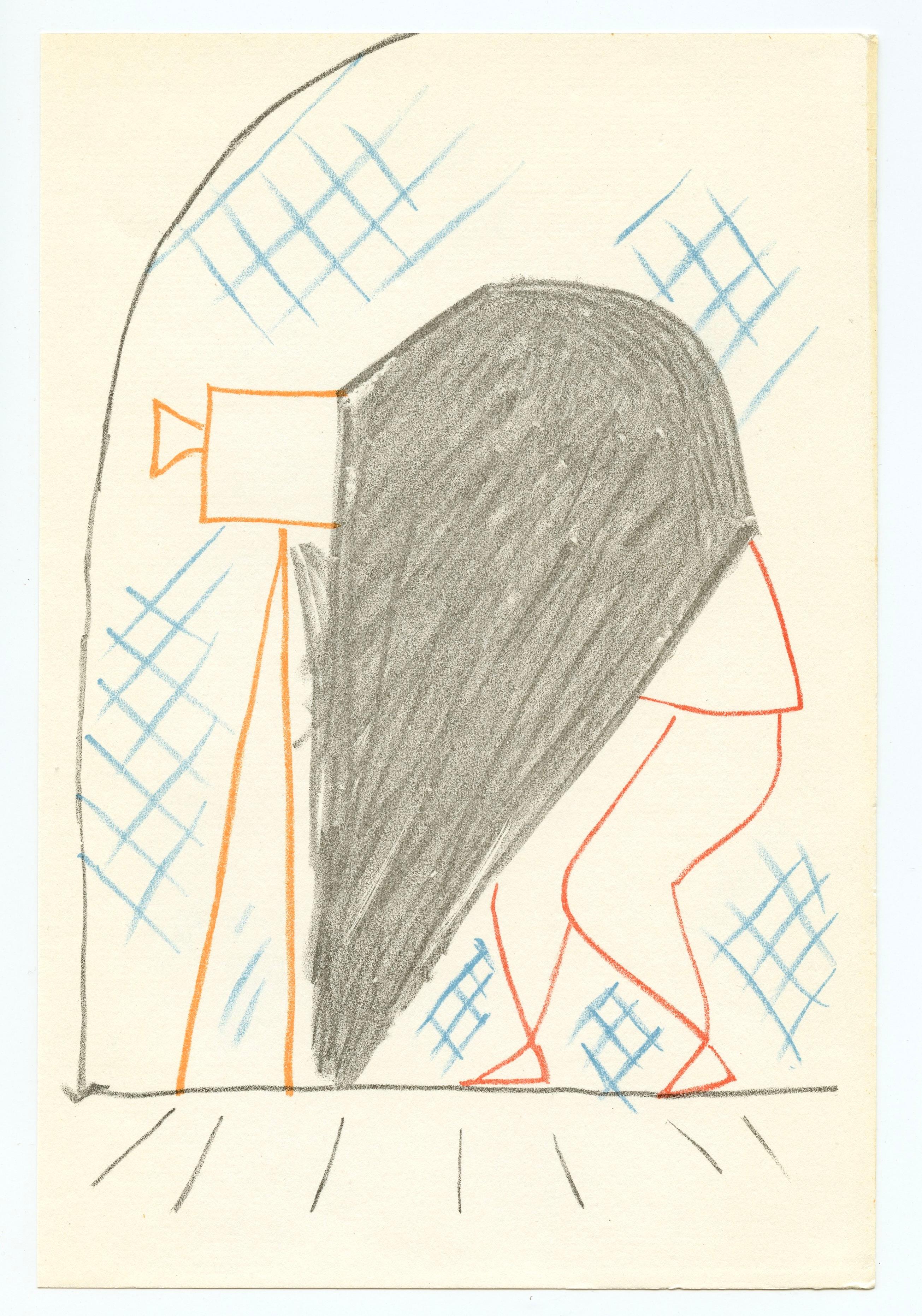 original lithograph - Print by Jean Cocteau