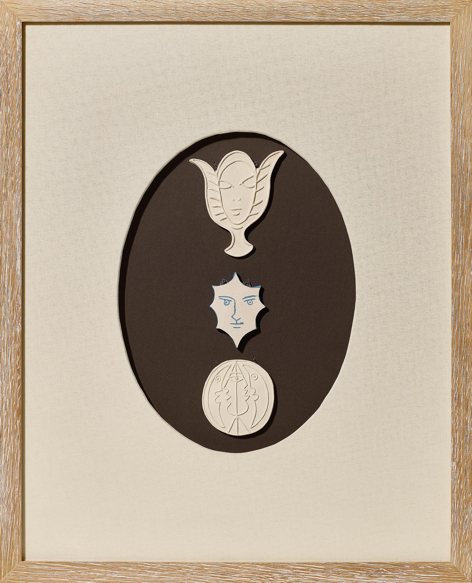 Figurative Print Jean Cocteau - Orphée Octogone  Astrologie