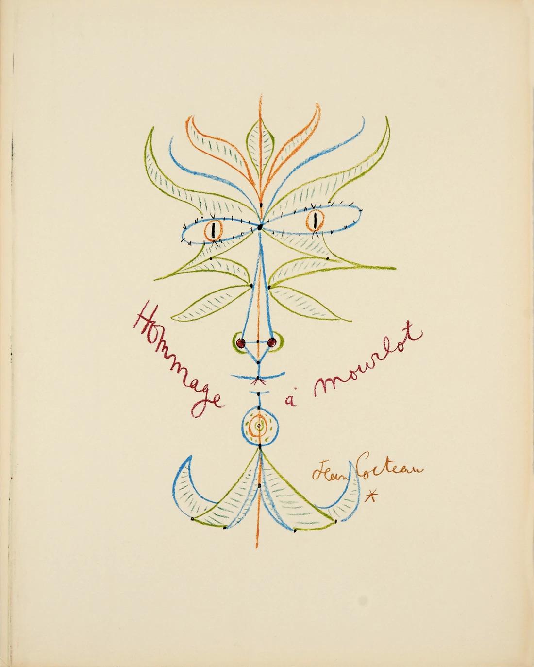 Tete De Faune - Print by Jean Cocteau