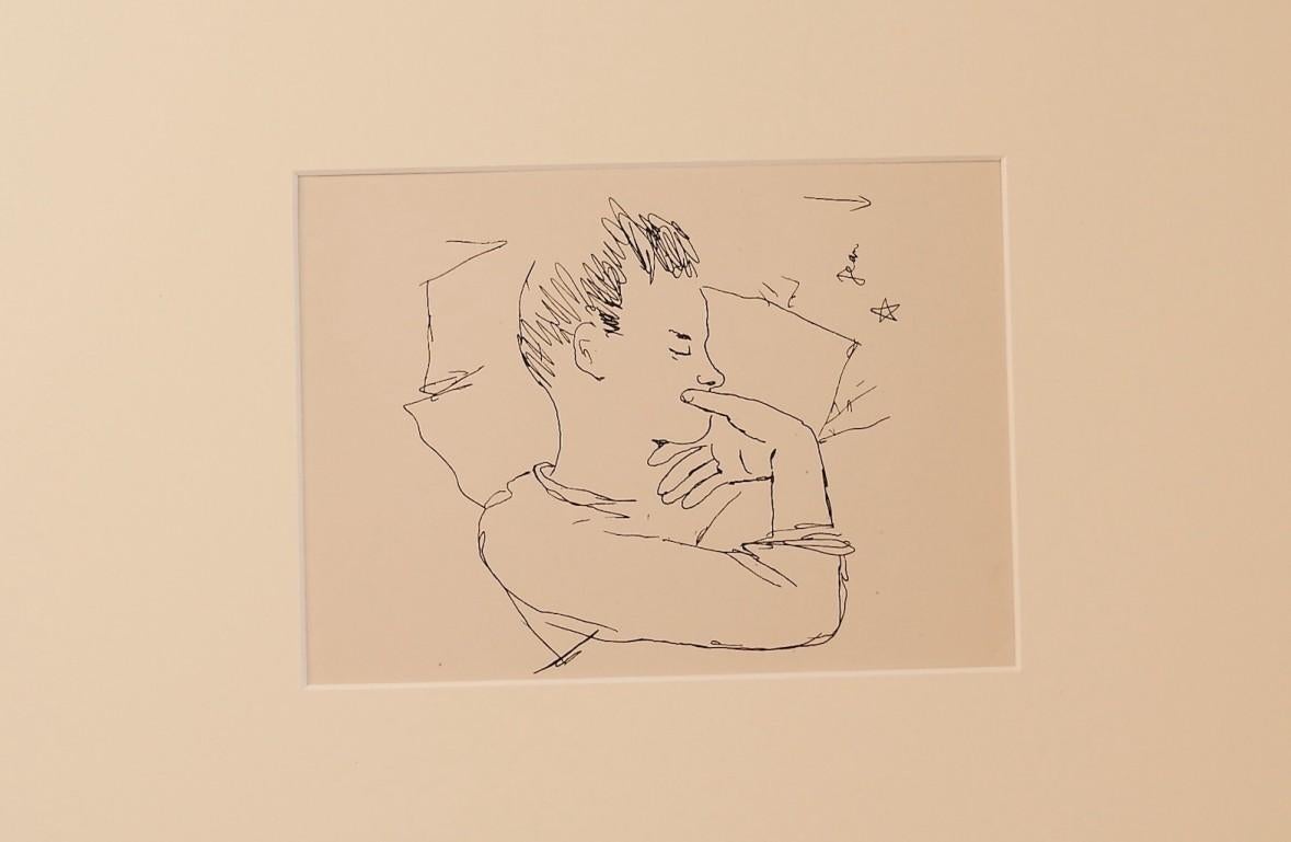 The Boy - Vintage Photolithograph by Jean Cocteau - 1930s 1