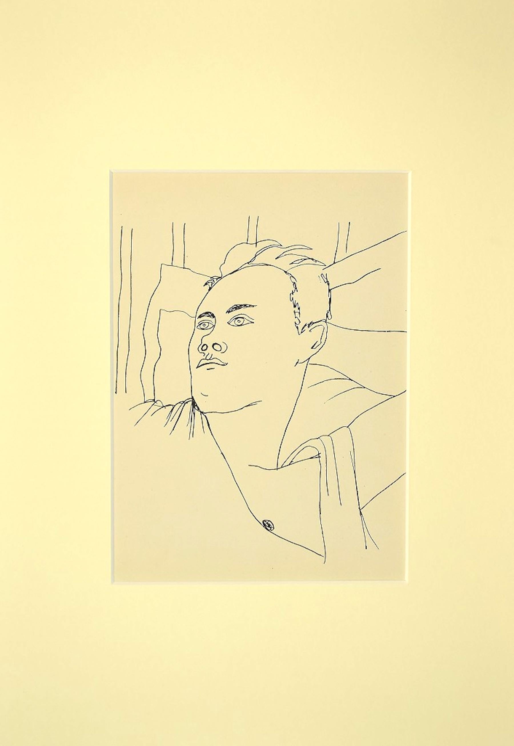 Young Boy ist eine Schwarz-Weiß-Lithografie von Jean Cocteau, französischer Zeichner, Dichter, Essayist, Dramatiker, Librettist, Filmregisseur und Schauspieler, der von 1889 bis 1963 lebte.

Nicht unterzeichnet.

Beinhaltet Passepartout.