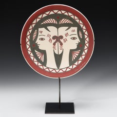 Sculpture en céramique Etrurie, Art déco, vers 1958, exemplaire d'auteur