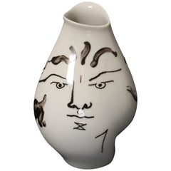 Jean Cocteau Vase for Rosenthal, 1952