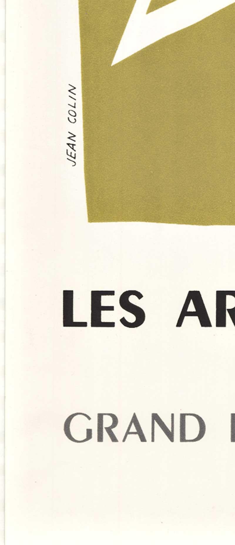 Französisches Vintage-Poster „Les Artistes Decorateurs et le Tourisme“, Original (Beige), Abstract Print, von Jean Colin