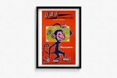 Original-Reiseplakat von Jean Colin für die UAT (Union Aéromaritime de Transport)