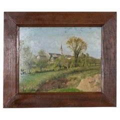 Jean Corabœuf (1879-1947) Village Of Pannecé Pays De Loire. France.