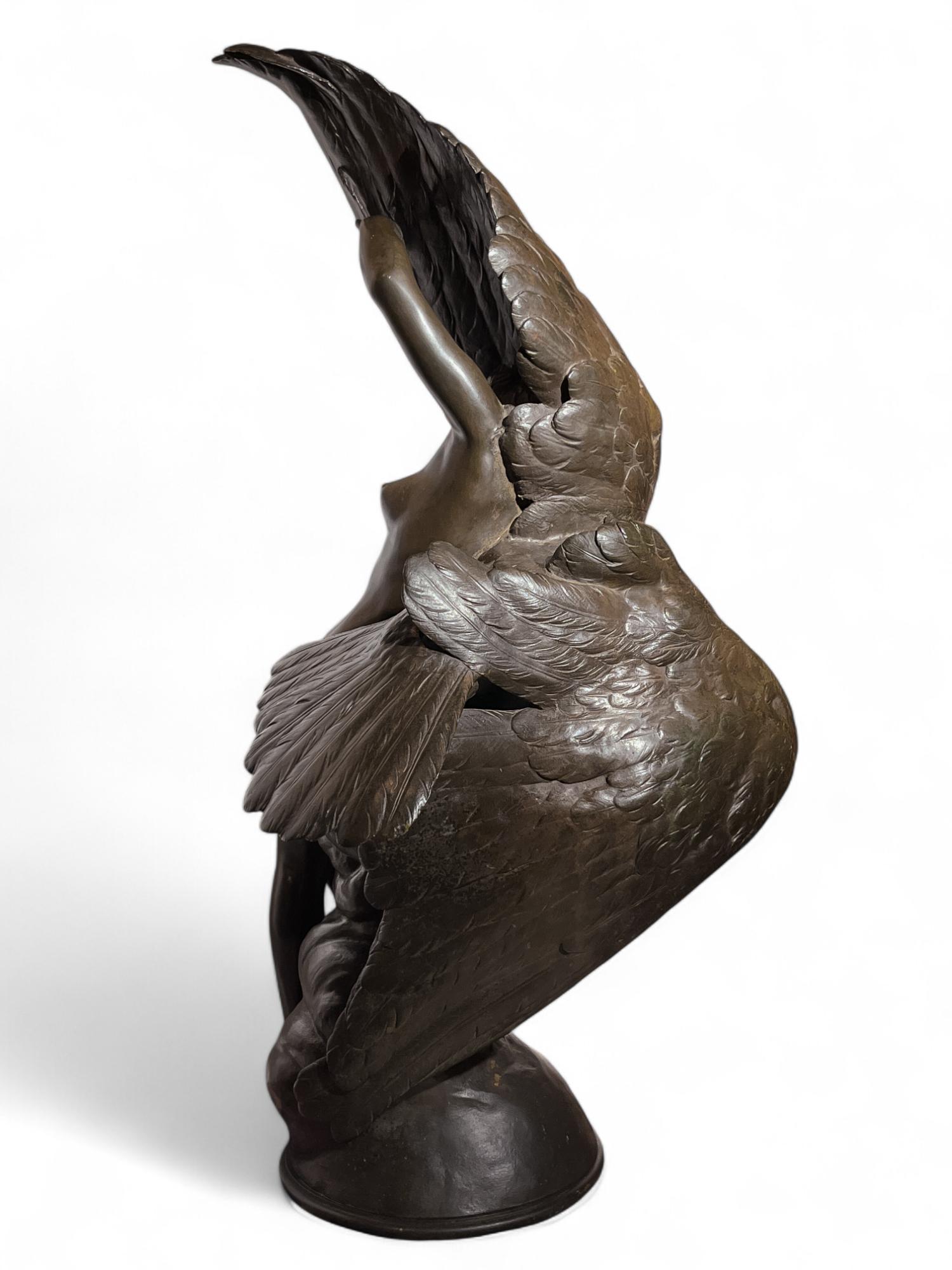 Jean Coulon - Estatua de bronce de Egina y Zeus en venta 6