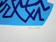 Freundschaft – Original handsignierter Siebdruck /60ex