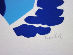 Man at the Beach – Original handsignierter Siebdruck /60ex