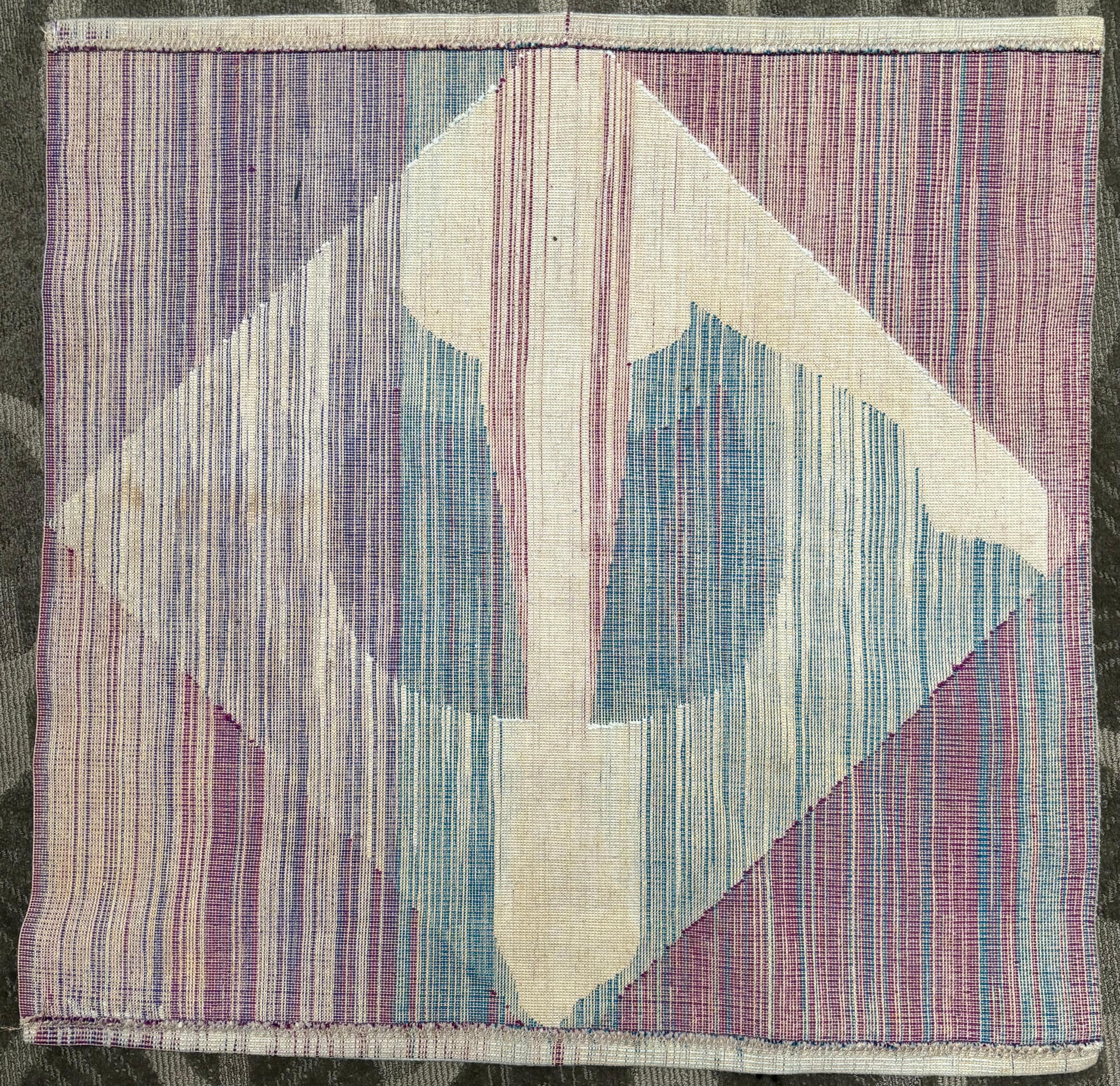 French Jean Coulot wool wall tapestry title 