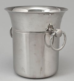 Jean Couzon Stainless Steel Champagne Bucket Cooler