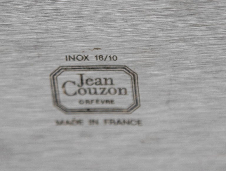 Seau à Champagne Jean Couzon – Inox 18/10, Modèle Président Satiné, Made In France, Vintage 1970
