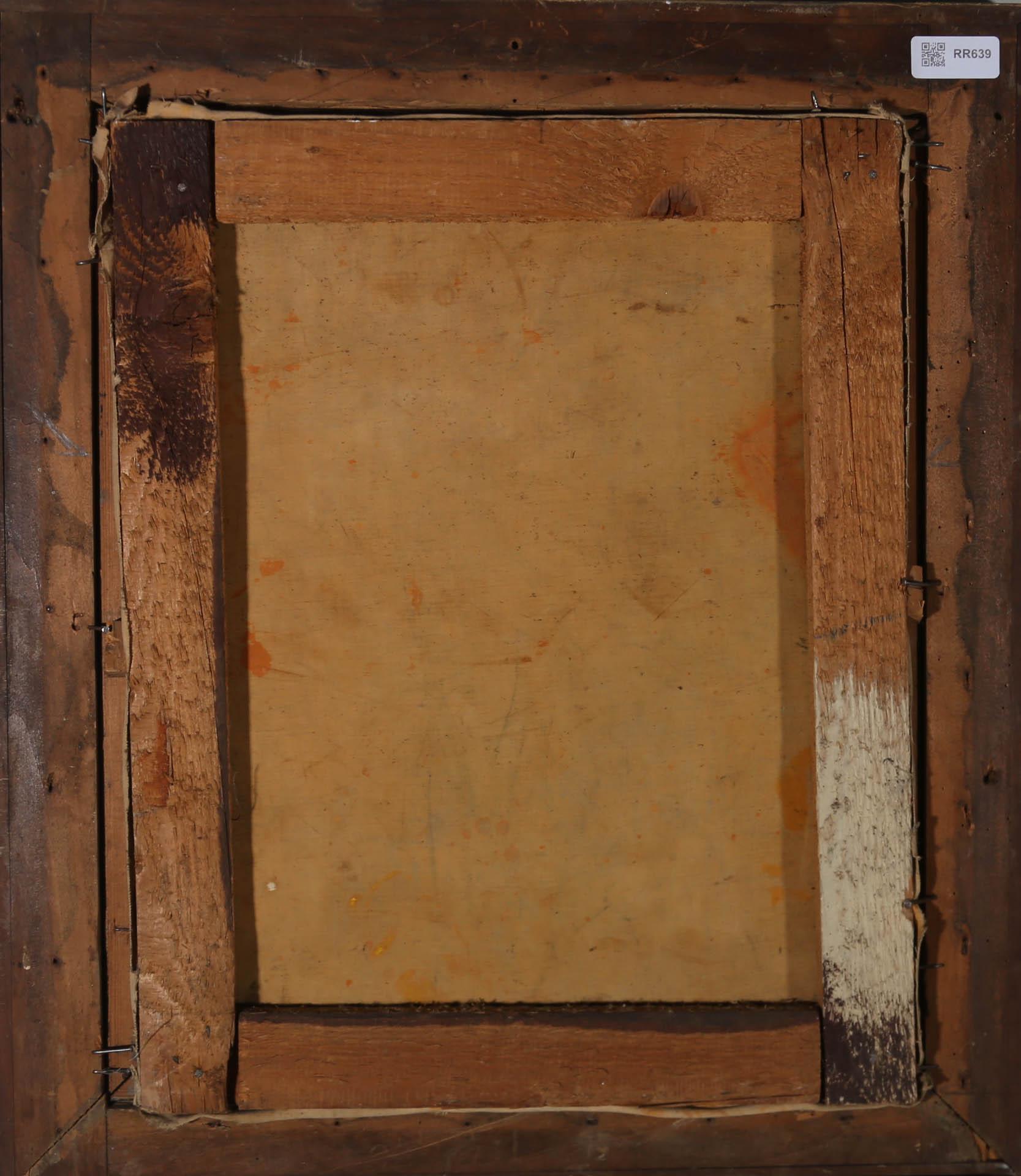 Jean Cuje - Framed 1948 Oil, Walking the Street For Sale 2