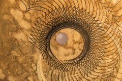 Jean Da Milano, Composition, Oil on Paper, 1974, France