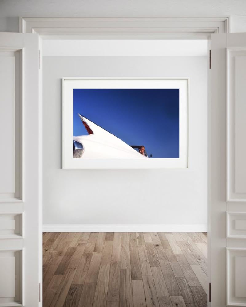 L'aile de voiture américaine, photographie d'art - Photograph de Jean-Daniel Lorieux