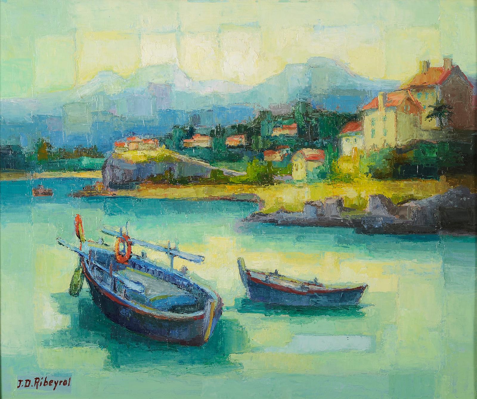 Jean-Daniel Ribeyrol (1918-2005) Propriano Corsica marine