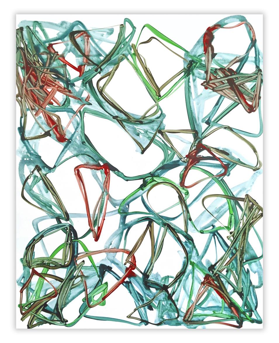 Abstract Painting de Jean Daniel Salvat - N°1129 (Pintura abstracta)