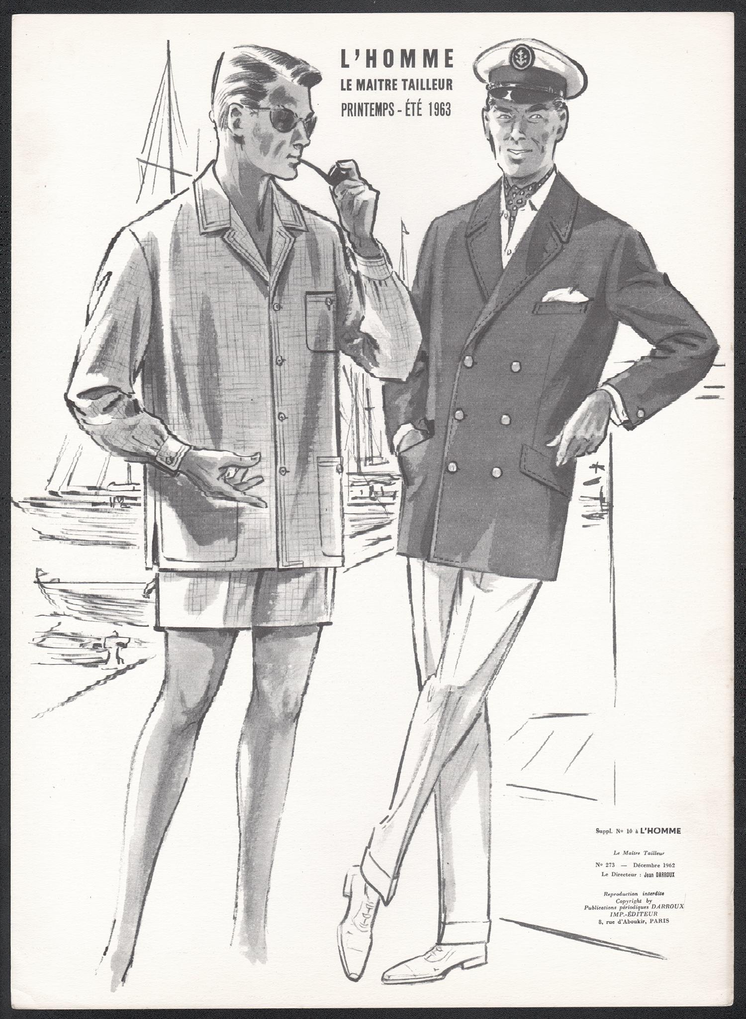 1962 men's fashion