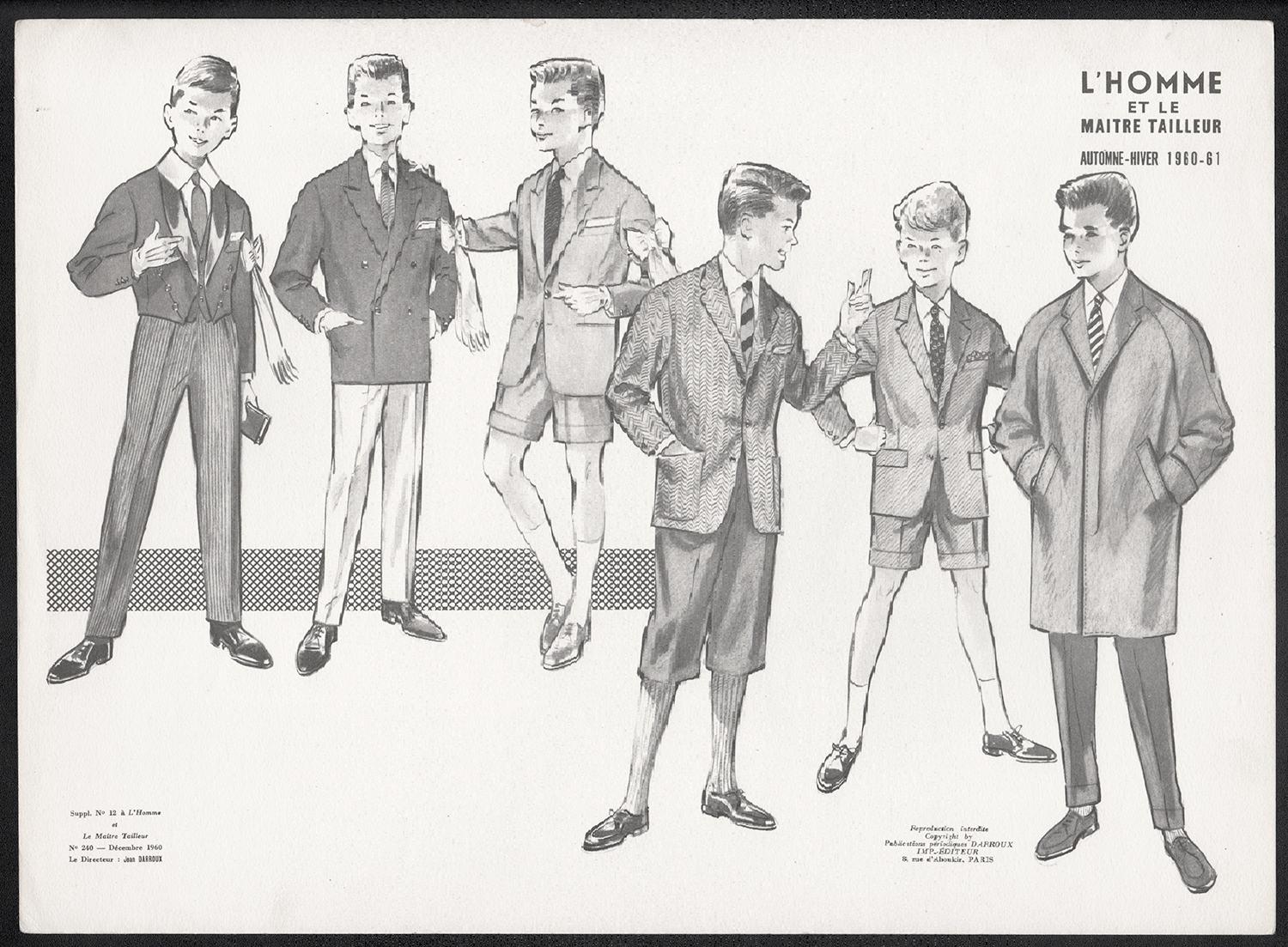 1920's french men's fashion
