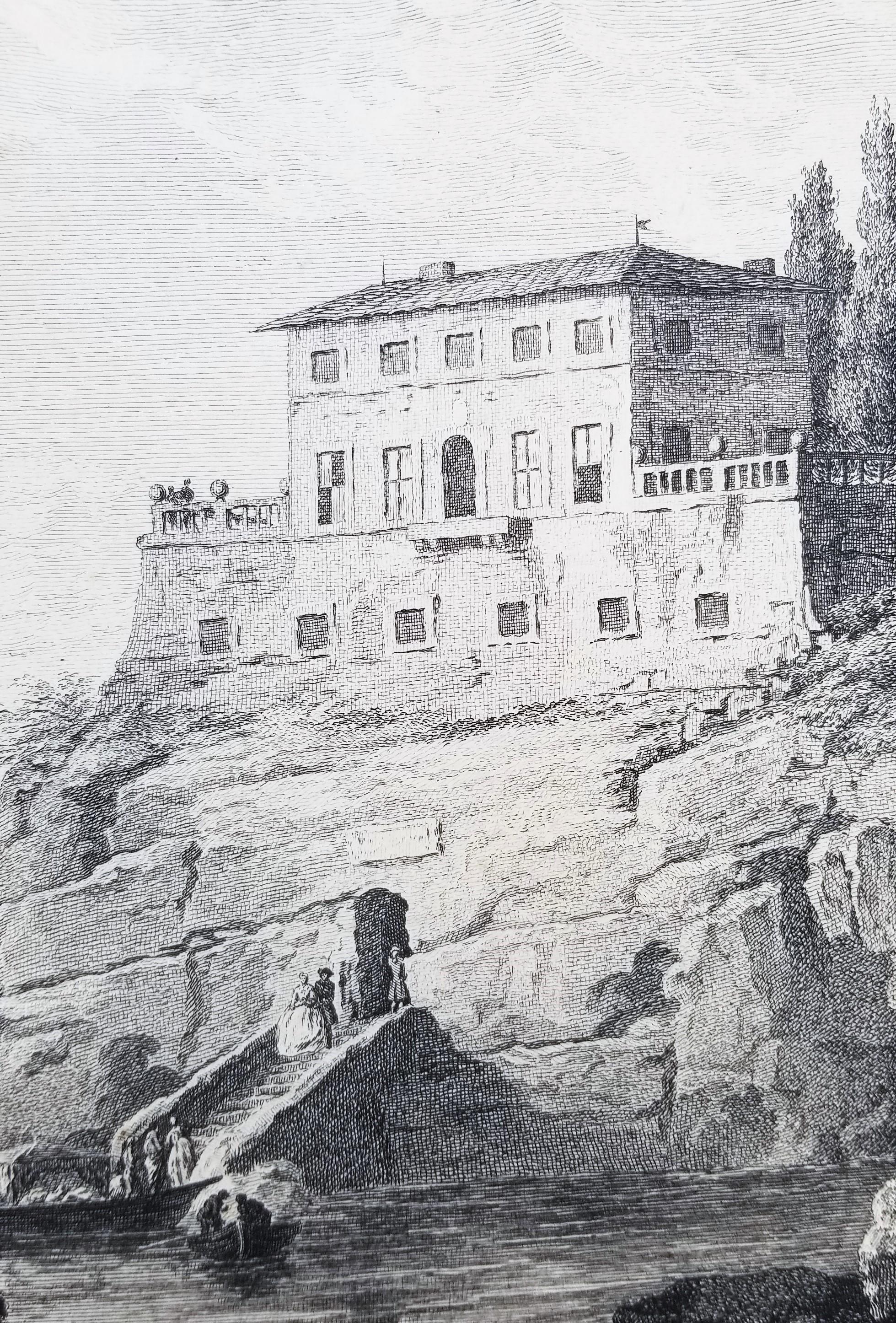 Départ Pour La Pêche (Maison de Campagne des Environs de Naples) /// Antichi maestri in vendita 6