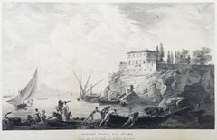 Départ Pour La Pêche (Maison de Campagne des Environs de Naples) /// Old Masters