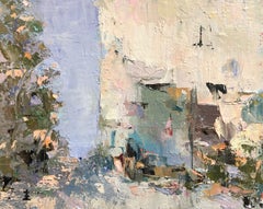 Corner of the village, Painting, Oil on Canvas