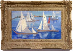 Elements Marins, Seascape, Marine Painting, Sailboat, Regatta