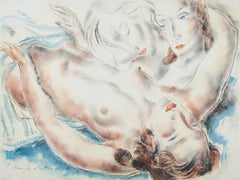Mademoiselle Valentine, Marchande de Frivolités - Original, Watercolour, c. 1930