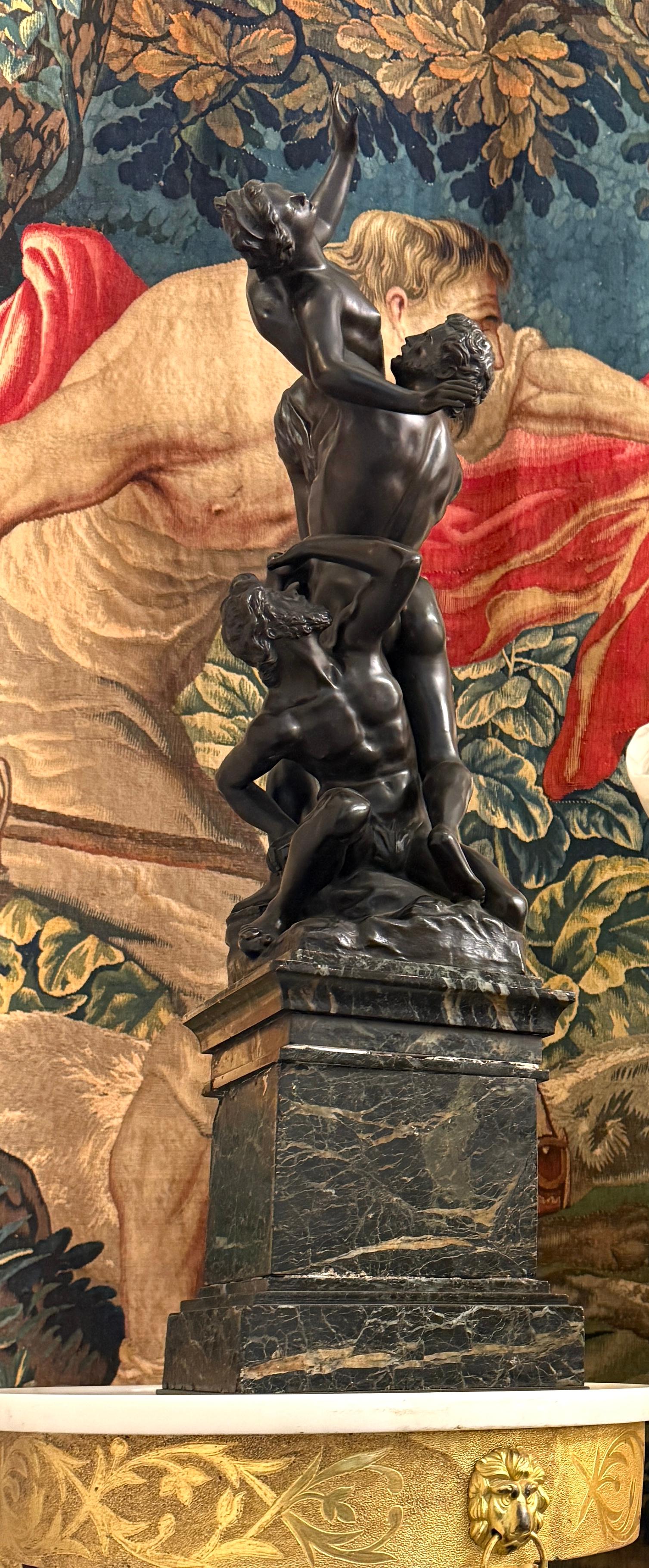 The Rape of Sabine Iconic, Bronzeskulptur aus dem Jahr 1930 im Angebot 9