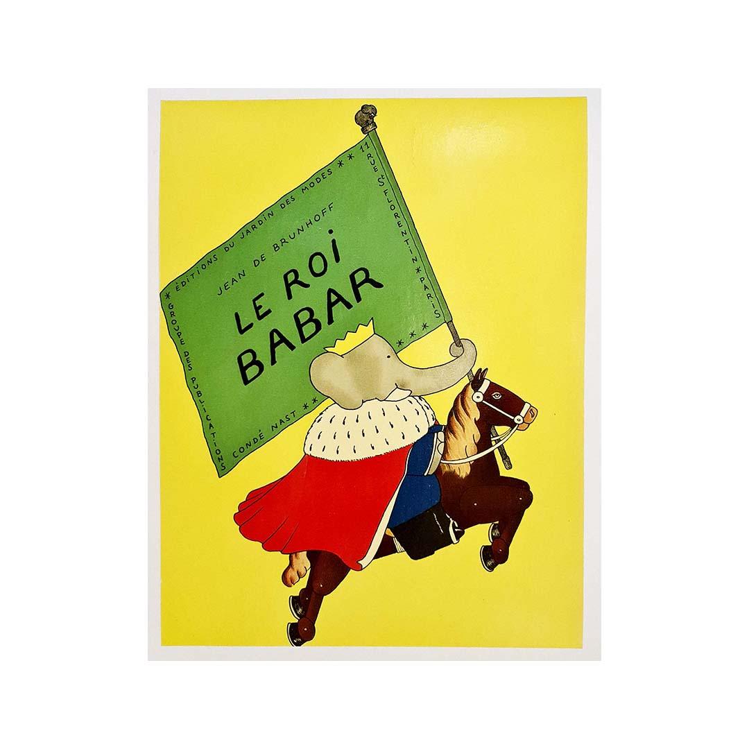 babar poster vintage
