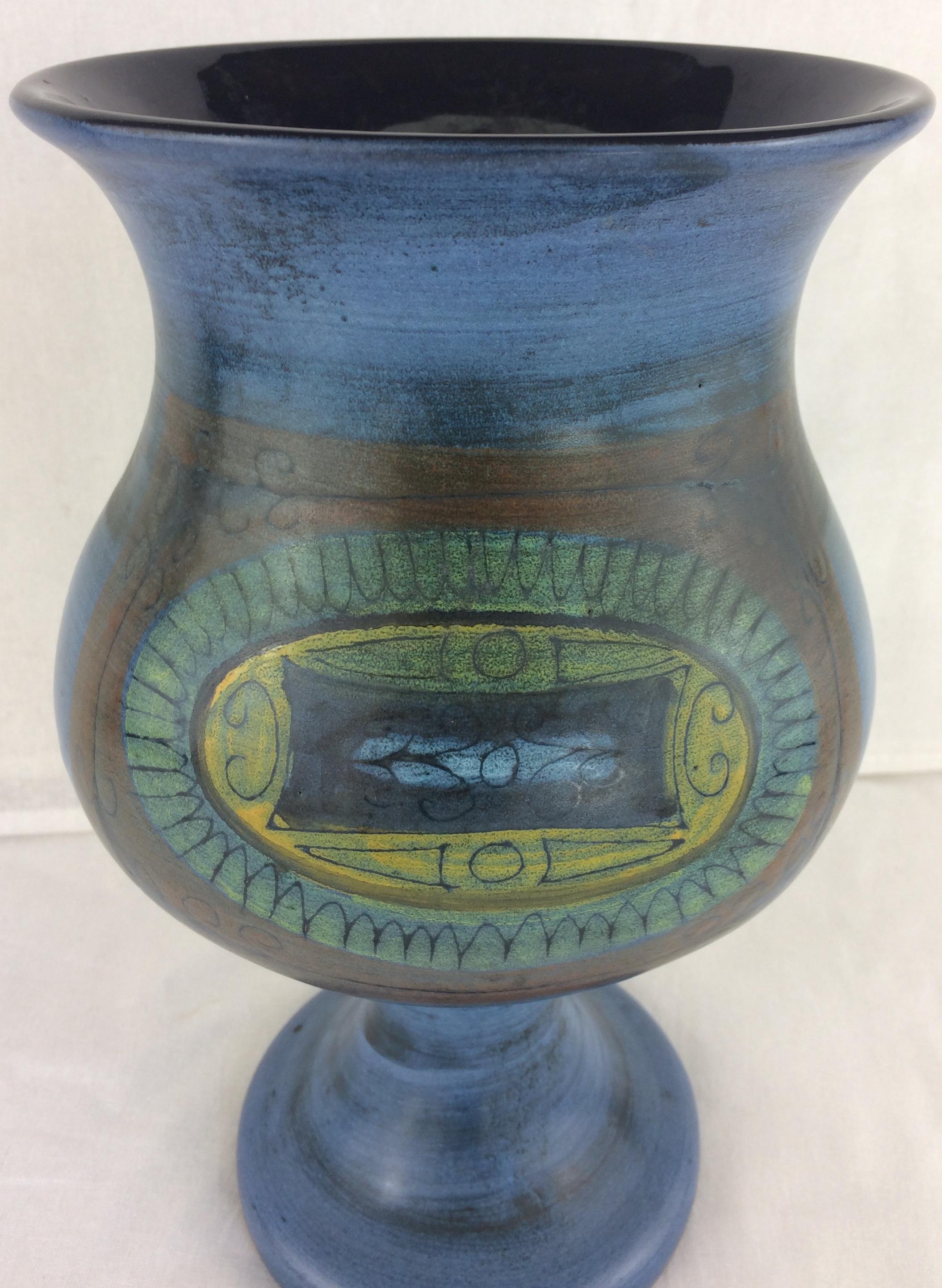 Jean de Lespinasse Midcentury Ceramic Vase For Sale 3