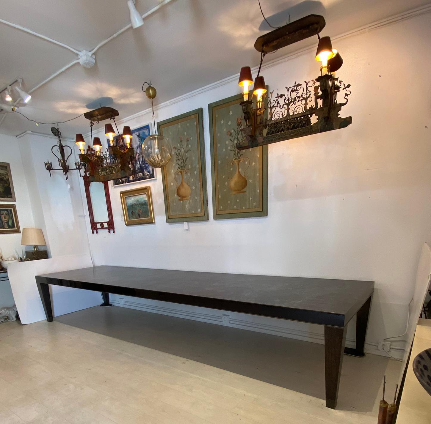 Conférence Jean de Merry - Grande table à manger Salle à manger en vente 4