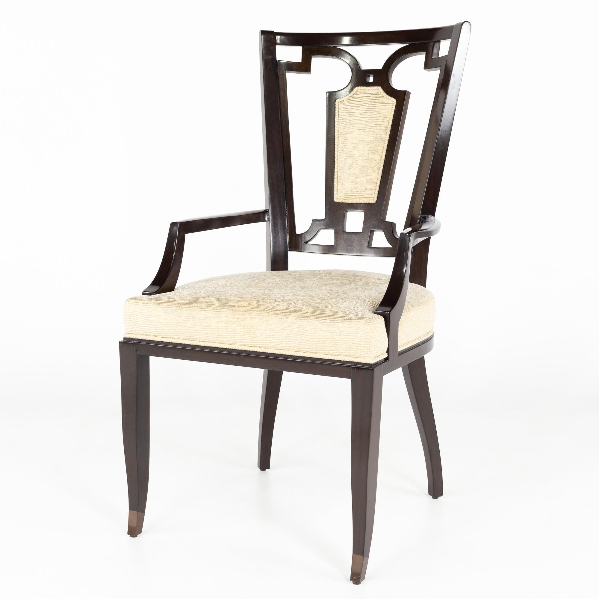 Upholstery Jean de Merry Contemporary Dining Chairs, Set of 8