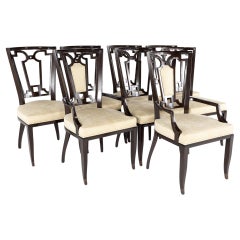 Jean de Merry Contemporary Dining Chairs, Set of 8