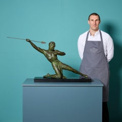 Jean de Roncourt (c.1925) ‘The Hunter’ Bronze Figure