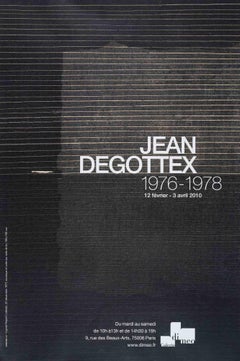 Jean Degottex – Vintage-Poster-Ausstellung – 2010