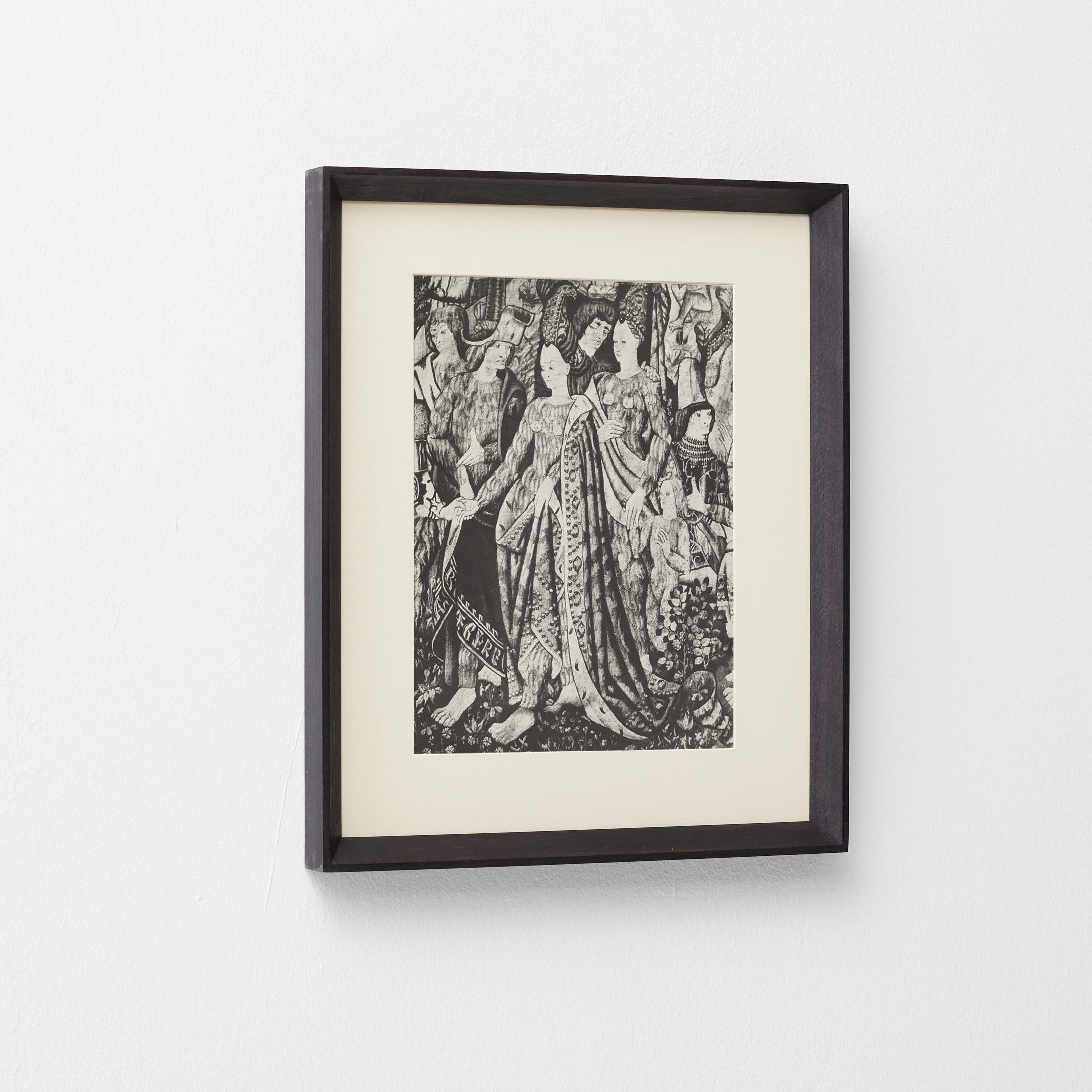 Mid-Century Modern Jean-Denis Malclès Sauvage Héliogravure, Verve Magazine 1937, encadré en vente