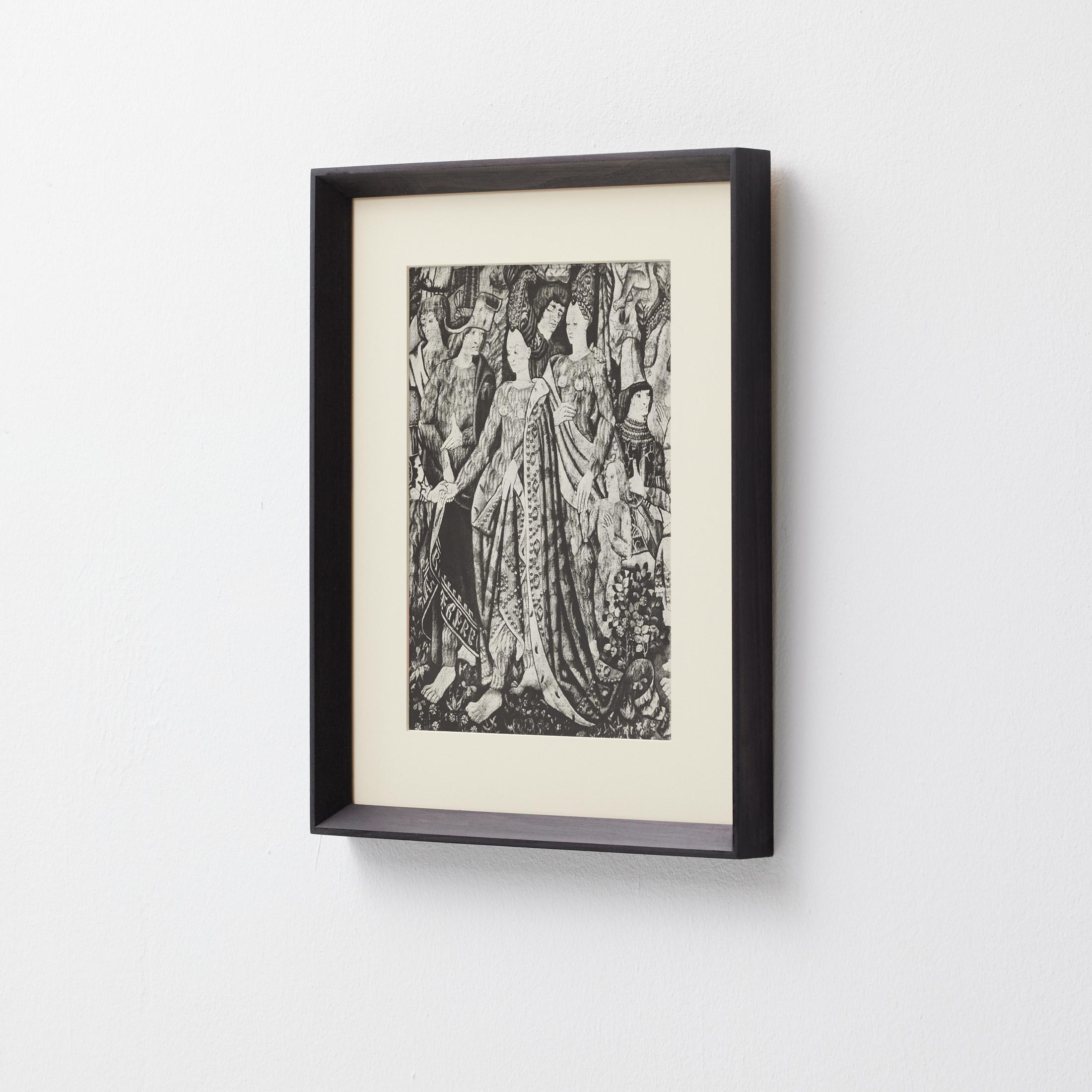 Français Jean-Denis Malclès Sauvage Héliogravure, Verve Magazine 1937, encadré en vente