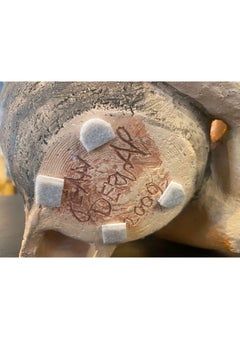 Sculpture Baigneuse à la coupe