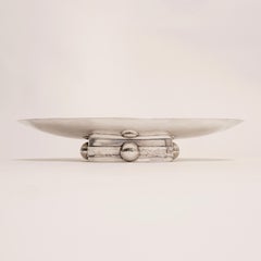Jean Despres, a Rare Silvered Centrepiece, circa 1950