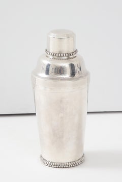 Jean Després Beaded-Plated Cocktail Shaker