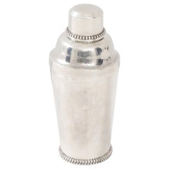 Jean Després Beaded-Plated Cocktail Shaker