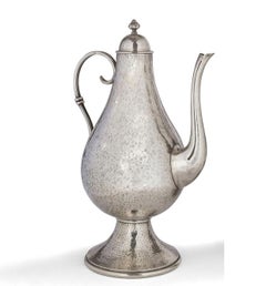 Jean Despres Covered Urn and a Jug Treated in the Ottoman Style, circa 1930
