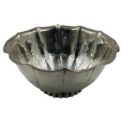 Jean Despres Silver Metal Center