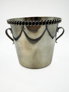Jean Despres Silberner Metallkühler