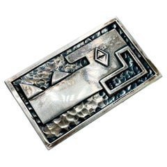 Jean Despres Silver o.925 Art Deco Brooch