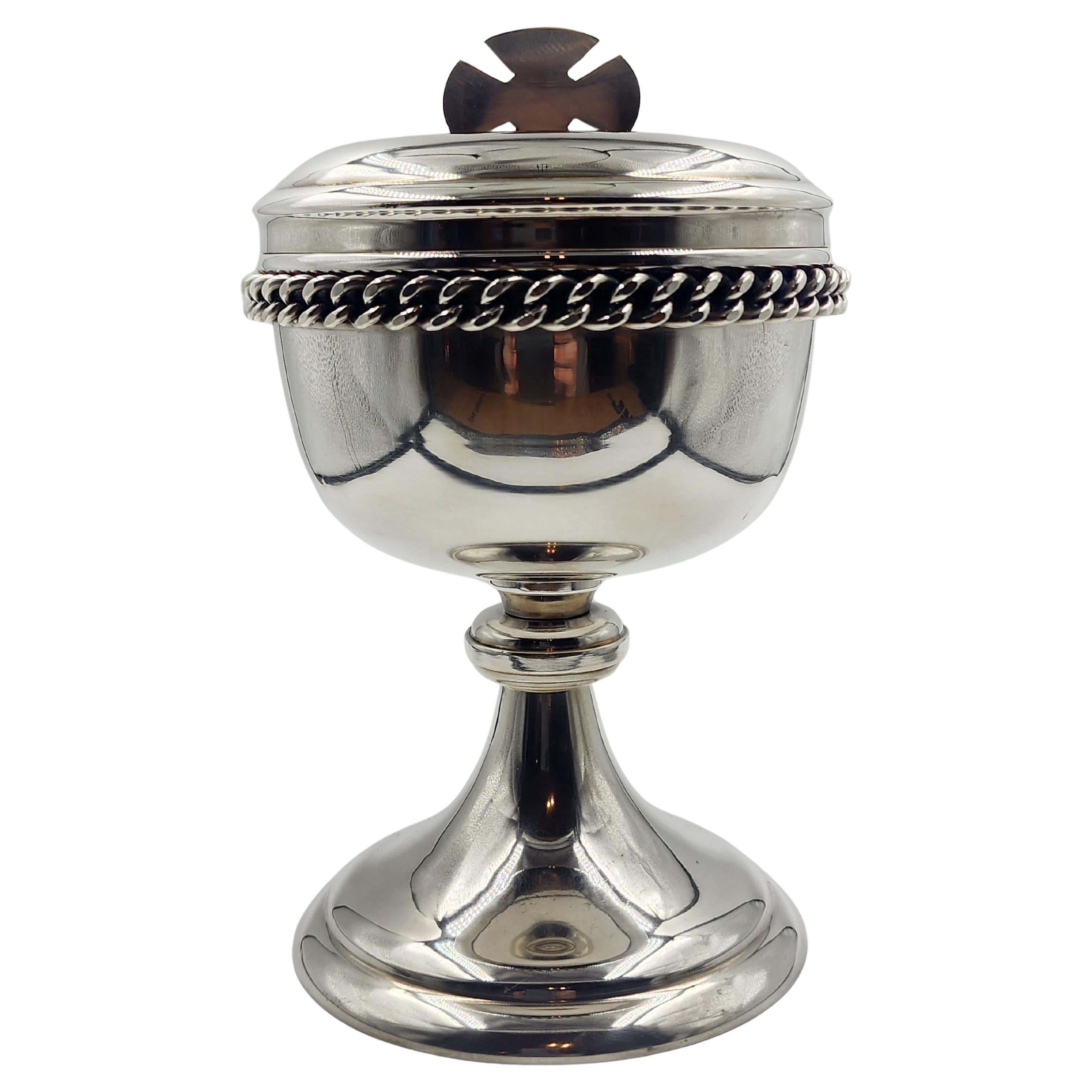 Jean Despres silver plated chalice
